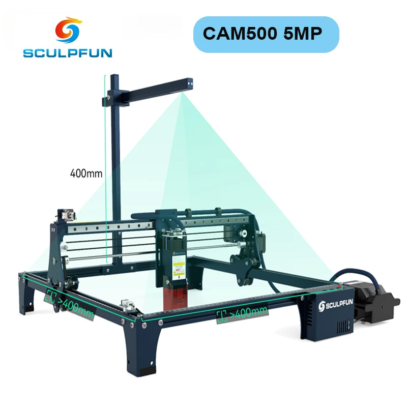 Industrial Laser Engraver - ماكينة نقش بالليزر SCULPFUN CAM500 مع