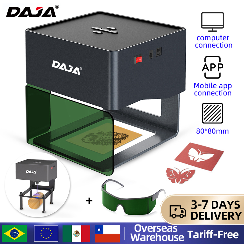 Laser Marking Machine - DAJA DJ6 ماكينة حفارة ليزر صغيرة