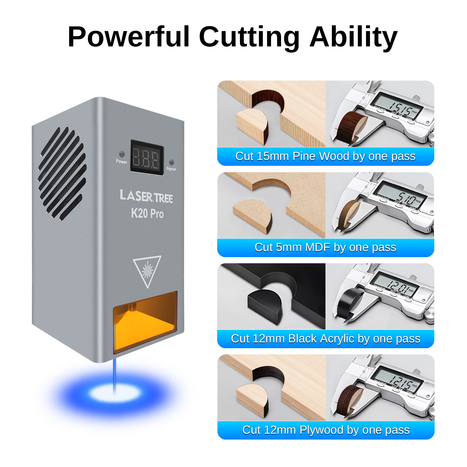 شجرة الليزر 10 واط 20 واط 30 و - مراجعة Industrial Laser Engraver وسعره