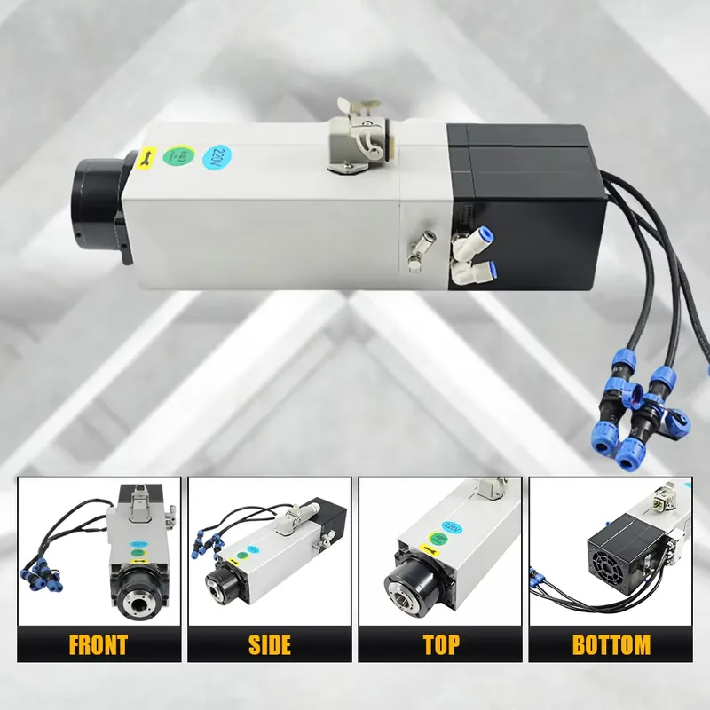 محرك مغزل مربع تلقائي لتغيير ا - مراجعة Cnc Spindle Motor وسعره