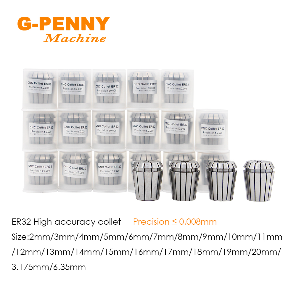 G-Penny ER32 كوليت تشاك مجموعة - مراجعة Cnc Spindle Motor وسعره