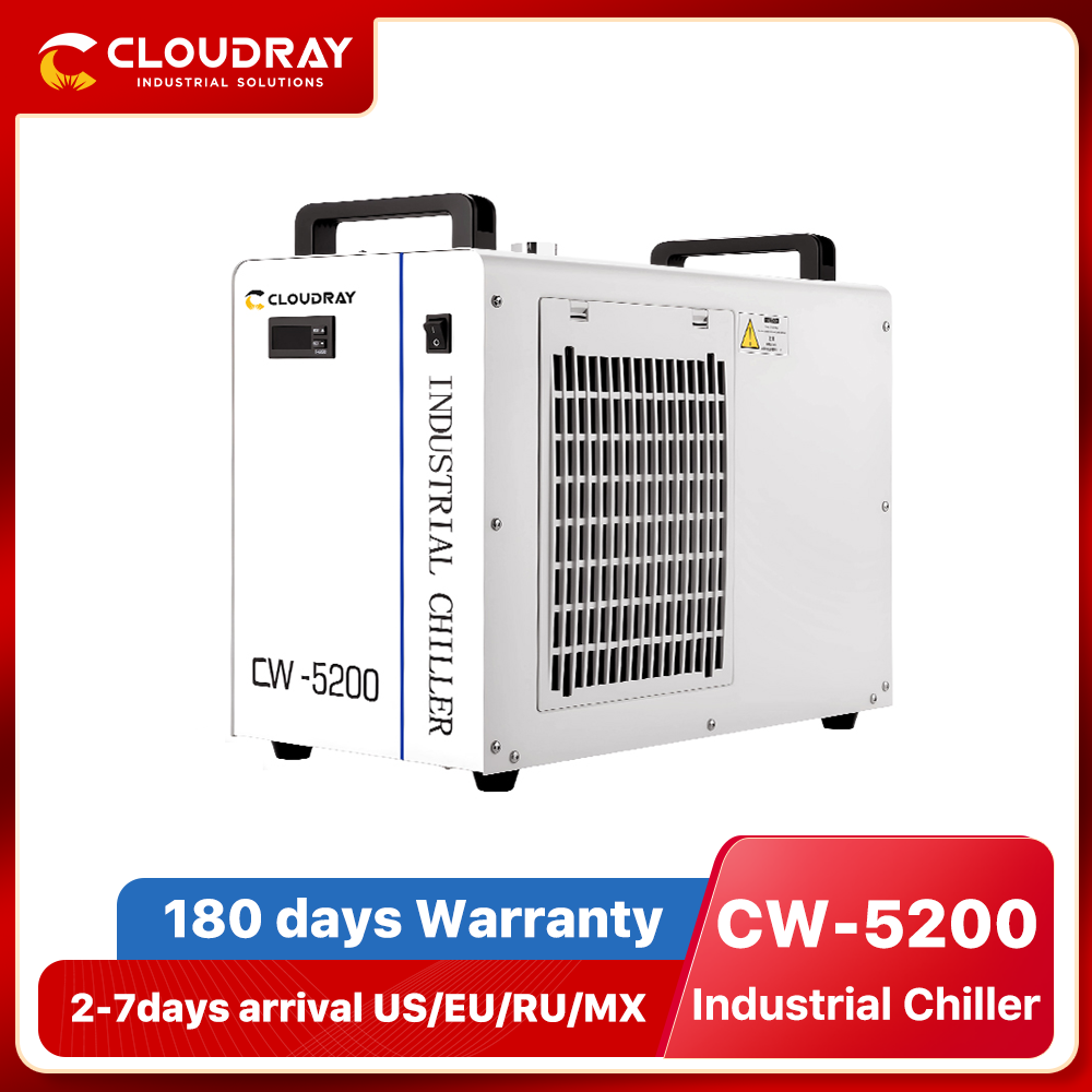 مبرد هواء وماء صناعي من كلاودر - مراجعة Laser Industrial Chiller وسعره