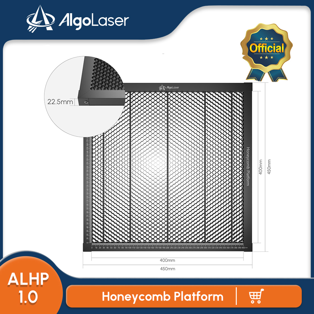 ألجو ليزر 40x40 سم لوحة عمل فو - مراجعة Honeycomb Laser Bed وسعره