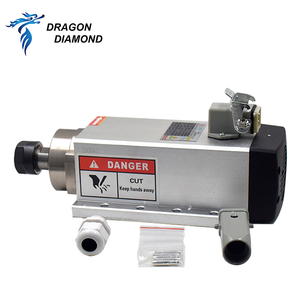 محرك دراغون دايموند HQD بقوة 2 - مراجعة Cnc Spindle Motor وسعره