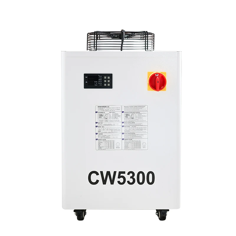 مبرد المياه CW5300 Fo CO2 Lase - مراجعة Laser Industrial Chiller وسعره
